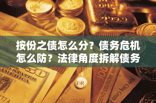 武汉按份之债怎么分？债务危机怎么防？法律角度拆解债务分配与风险自保指南