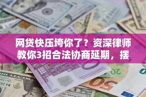 武汉网贷快压垮你了？资深律师教你3招合法协商延期，摆脱暴力催收！