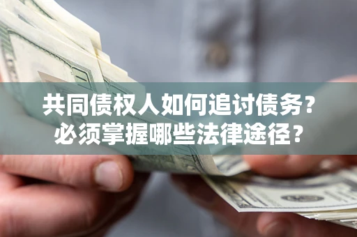 武汉共同债权人如何追讨债务？必须掌握哪些法律途径？