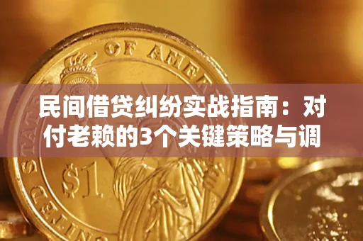 武汉民间借贷纠纷实战指南：对付老赖的3个关键策略与调解盲区解析