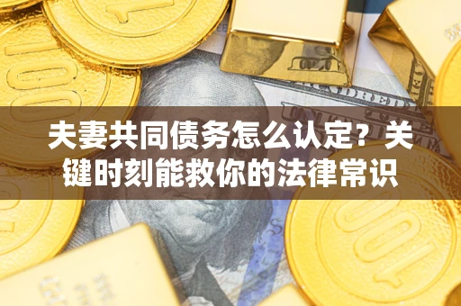 武汉夫妻共同债务怎么认定？关键时刻能救你的法律常识